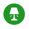 Agradable resplandor ambiental